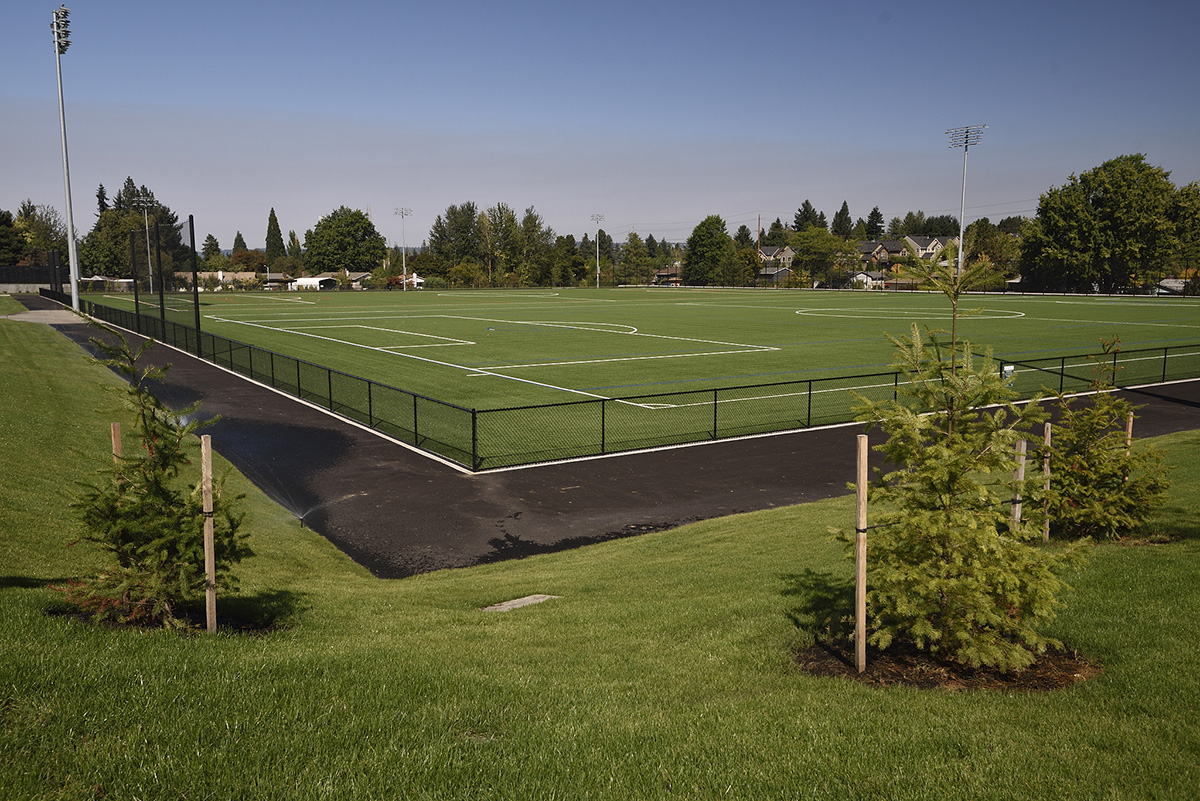 Mountain View Champions Park, a 21.5-acre park in Aloha, will open to the public in October. A Grand Opening event will be held on Oct. 14, 3-6 pm.