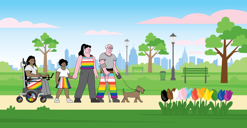 Family Pride in the Park