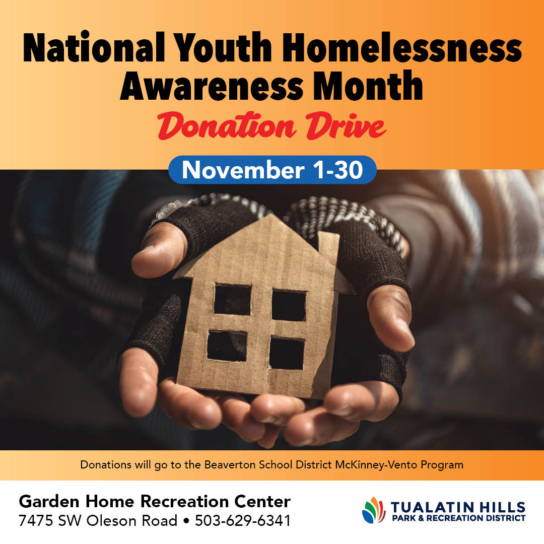 National Youth Homelessness Awareness Month
