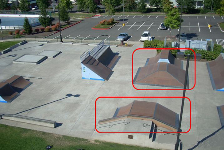 HMT skate park construction set for March