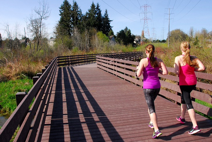 A new segment of the Waterhouse Trail, funded in part by a $400,000 grant from the Oregon Transportation Commission, will be constructed in 2018.