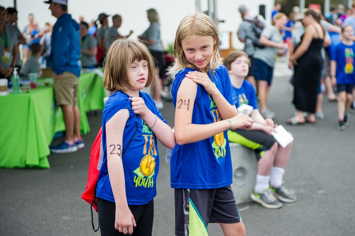 Youth, ages 8-26, unleash their inner athletes at the All Ability Tri4Youth.