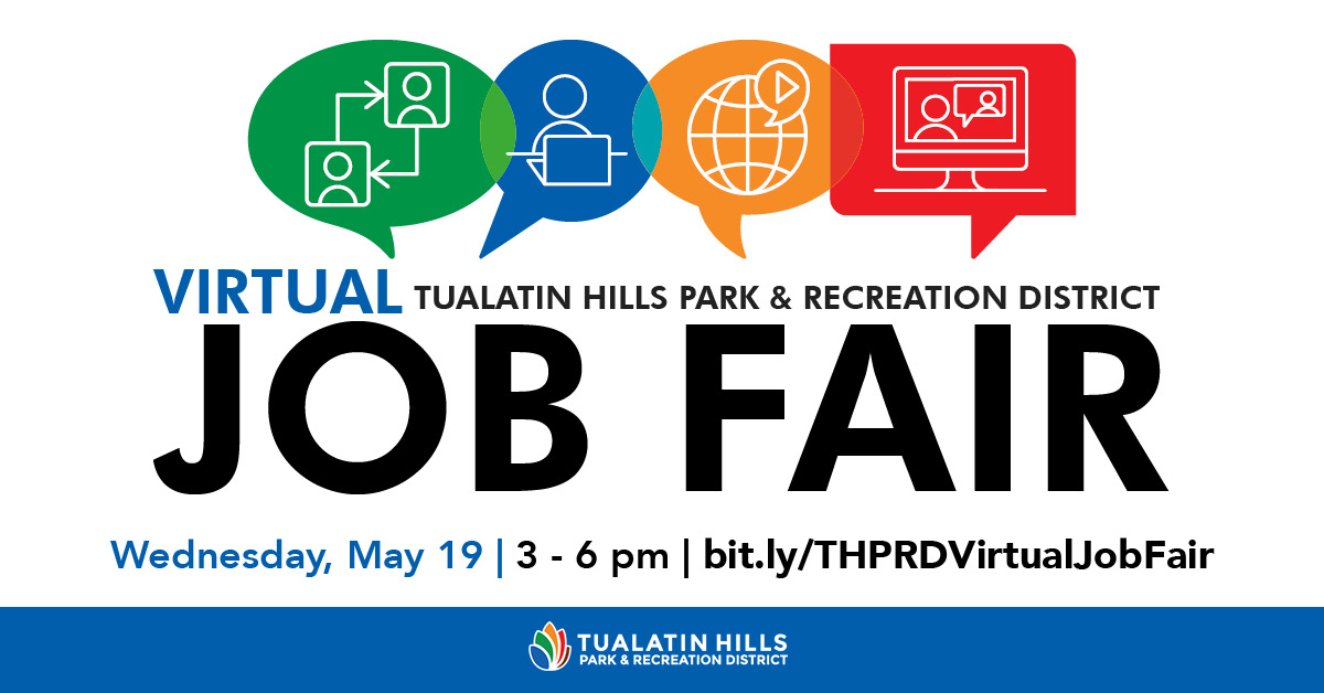 THPRD Hosts a Virtual Job Fair