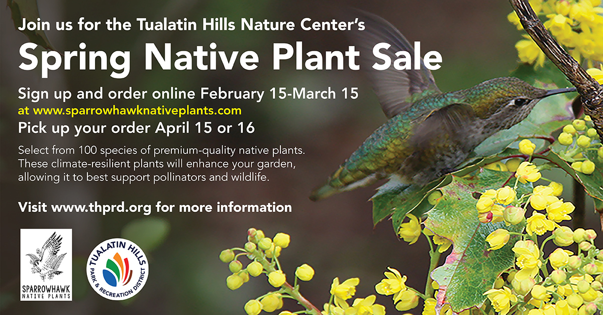 Save the Date for the Spring Native Plant Sale 