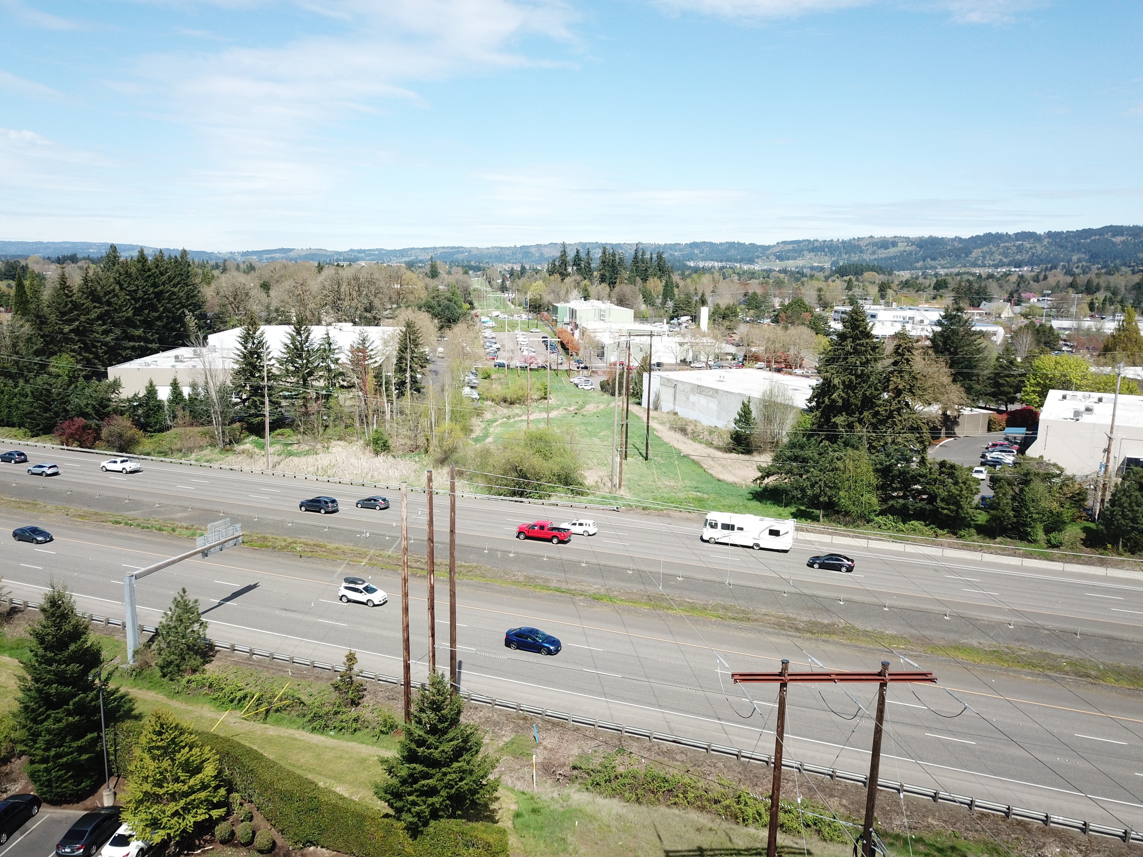 Area overlooking area of future Westside Trail connection