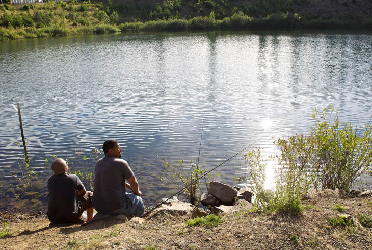 Progress Lake Park, at the southernmost edge of THPRD boundaries, is one of three spots where fishing is permitted with a valid Oregon fishing license.