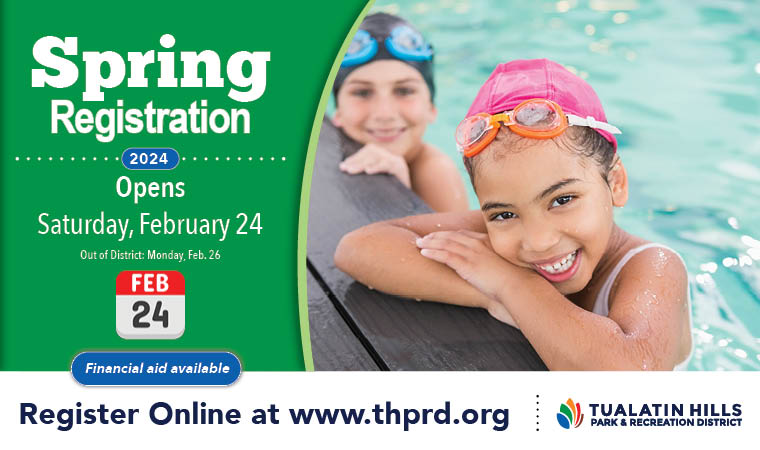 Save the Date  - Spring Registration Opens 2/24