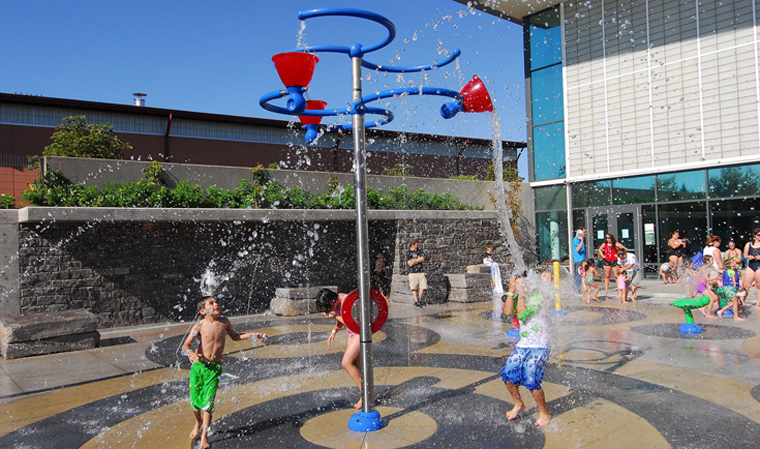 Last Day for Splash Pads - Closed for the season Oct. 8