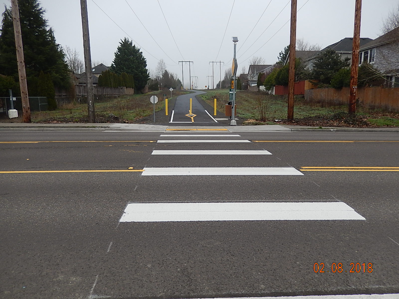 NW Laidlaw crossing - looking south